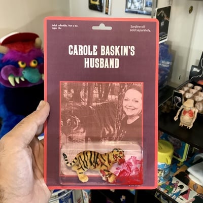 Dead husband action figure