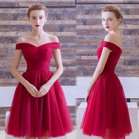 Cute tulle short prom dress party dress - Thumbnail 4