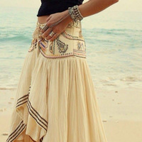 Sexy Lace Beach Skirt - Thumbnail 3