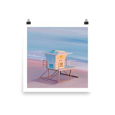 Dreamy lifeguard print 