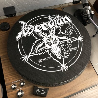 Weedian - welcome to high - turntable slipmat