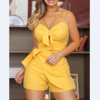 Knotted Cami Top & Skort Sets - Thumbnail 1