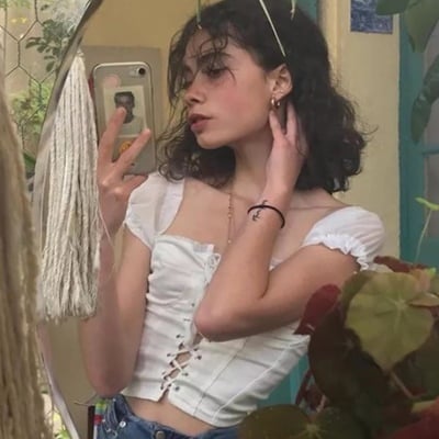 Cute sexy lace up ruffle crop top short sleeve shirt t-shirt tee top kawaii korean japanese harajuku chinese retro streetwear aesthetic fashion