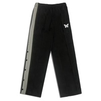 Free Shipping-BUTTERFLY SIDE BUTTON TRACK PANTS  - Thumbnail 2
