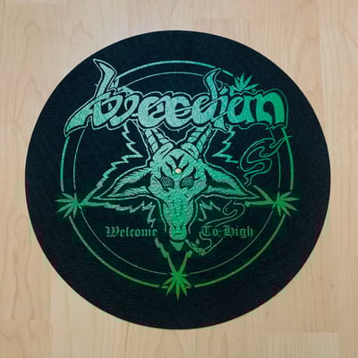 Weedian - welcome to high - turntable slipmat