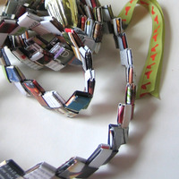 Garland With Bird Ribbon Ends - Eco and 6' Long - Thumbnail 2