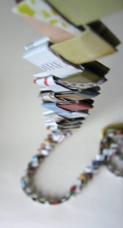 Garland With Bird Ribbon Ends - Eco and 6' Long