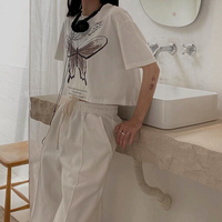 We Have Been Butterfly Print Tee - Thumbnail 1