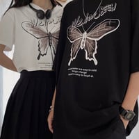 We Have Been Butterfly Print Tee - Thumbnail 4