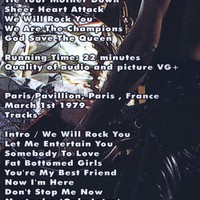 QUEEN Two Nights In PARIS 1979 DVD - Thumbnail 1