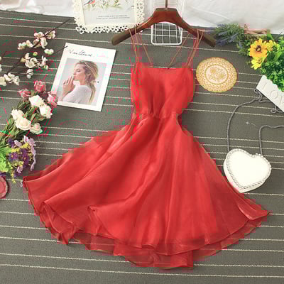 Cute tulle short dress party dress - Thumbnail 4