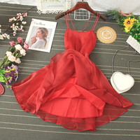 Cute tulle short dress party dress - Thumbnail 5