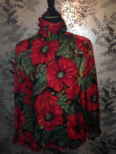 Vintage Floral Blouse 
