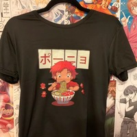Cute Vintage Anime Noodle Ramen Cartoon Funny Short Sleeve Shirt Tee T-shirt E-Girl Kawaii Korean Japanese Harajuku Chinese Retro Streetwear Aesthetic - Thumbnail 5