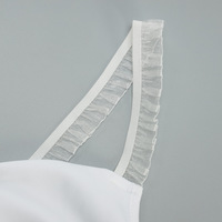 Cute Cartoon Graphic Lace Vintage Spaghetti Strap Crop Top Shirt Tee T-shirt E-Girl Kawaii Korean Japanese Harajuku Chinese Retro Streetwear Aesthetic - Thumbnail 4