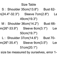 Cute Sweet Bear Cartoon Print Crop Top Short Sleeve Shirt Tee T-shirt E-Girl Kawaii Korean Japanese Harajuku Chinese Retro Streetwear Aesthetic - Thumbnail 7