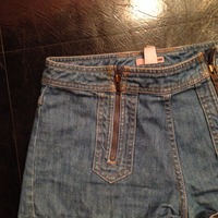 High-Waisted Shorts w/ Zippers  - Thumbnail 1