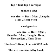 Cute 2 Pcs Gingham Plaid Sweater Knit Button Up Crop Top Shirt Tee T-shirt E-Girl Kawaii Korean Japanese Harajuku Chinese Retro Streetwear Aesthetic - Thumbnail 2