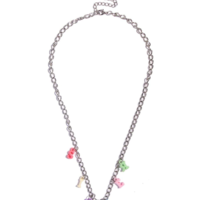 COLOURED "PLAYBOY" "SINNER" NECKLACE - Thumbnail 5