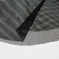 Cute Sexy Transparent Fishnet Mesh Lace Top Long Sleeve Shirt Tee T-shirt E-Girl Kawaii Korean Japanese Harajuku Chinese Retro Streetwear Aesthetic - Thumbnail 5