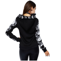 Black Moon Gothic Women's Hoodie - Thumbnail 4