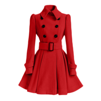 A Line Double Breasted Trench Coats - Thumbnail 1