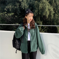 Zip Up Harajuku Casual Sweater - Thumbnail 2