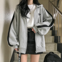 Oversized Casual Harajuku Sweatshirt Hoodies - Thumbnail 2