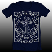 NAVY ANCHOR T-SHIRT - Thumbnail 4