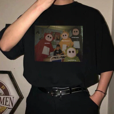 Free Shipping-"TELETUBBIE" TEE