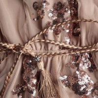 Reverse - Life Of The Party Strapless Sequin Romper - Rose Gold - Thumbnail 2