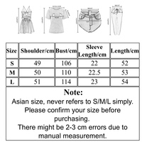 Cute Sexy Black White Patchwork Casual Crop Short Sleeve Shirt Tee T-shirt E-Girl Kawaii Korean Japanese Harajuku Chinese Retro Streetwear Aesthetic - Thumbnail 1