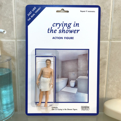 Crying in the shower figure (one of a kind)