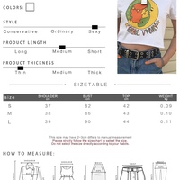 Cute White Girl Cartoon Moon Star Casual Crop Short Sleeve Shirt Tee T-shirt E-Girl Kawaii Korean Japanese Harajuku Chinese Retro Streetwear Aesthetic - Thumbnail 1