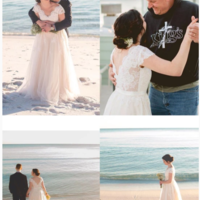 Cap Sleeve V-Neck Lace Wedding Dress With Tulle Skirt and V-Back，607 - Thumbnail 1