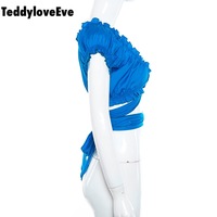 Cute Sexy Solid Color Bandage Cross Tie Up Crop Top Shirt Tee T-shirt E-Girl Kawaii Korean Japanese Harajuku Chinese Retro Streetwear Aesthetic - Thumbnail 9