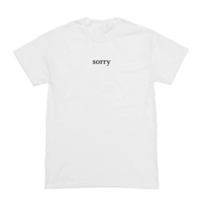 Free Shipping-"SORRY" TEE - Thumbnail 2