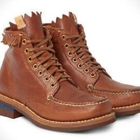 Brown Tone Apron Toe Superior Magnificiant Leather Lace Up Men High Ankle Boots - Thumbnail 4