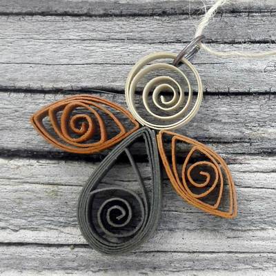 Petite angel ornament dark green