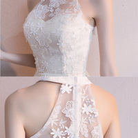 Cute tulle lace short prom dress party dress - Thumbnail 5