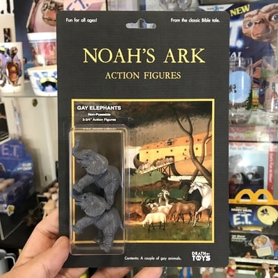 Noah's ark gay elephants 