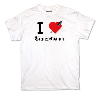 I HEART TRANSYLVANIA - T SHIRT