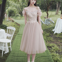 Cute tulle lace short prom dress party dress - Thumbnail 5