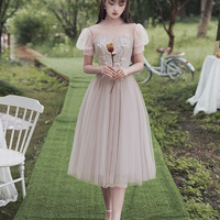 Cute tulle lace short prom dress party dress - Thumbnail 7