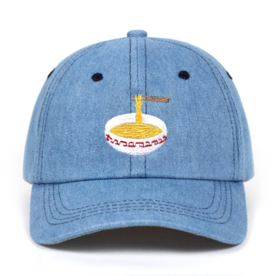 RAMEN DENIM BASEBALL CAP