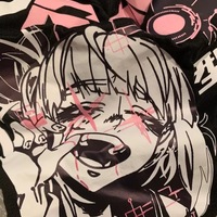 Cute Japanese Girl Punk Goth Print Graphic Casual Short Sleeve Shirt Tee T-shirt E-Girl Kawaii Korean Japanese Harajuku Retro Streetwear Aesthetic - Thumbnail 7