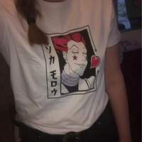 Anime Cartoon Print Graphic Casual Short Sleeve Shirt  - Thumbnail 5