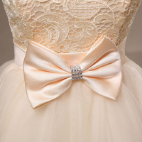 Lovely  round neck lace mini prom dress, homecoming dresses - Thumbnail 4