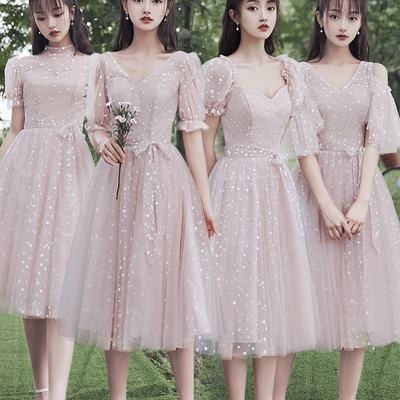 Cute tulle short prom dress party dress - Thumbnail 4