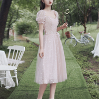 Cute tulle short prom dress party dress - Thumbnail 6